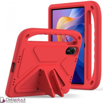 Smūgiams atsparus dėklas su rankena - raudonas (Xiaomi Redmi Pad 2 (11) Smūgiams atsparus dėklas su rankena - raudonas (Xiaomi Redmi Pad 2 (11)
